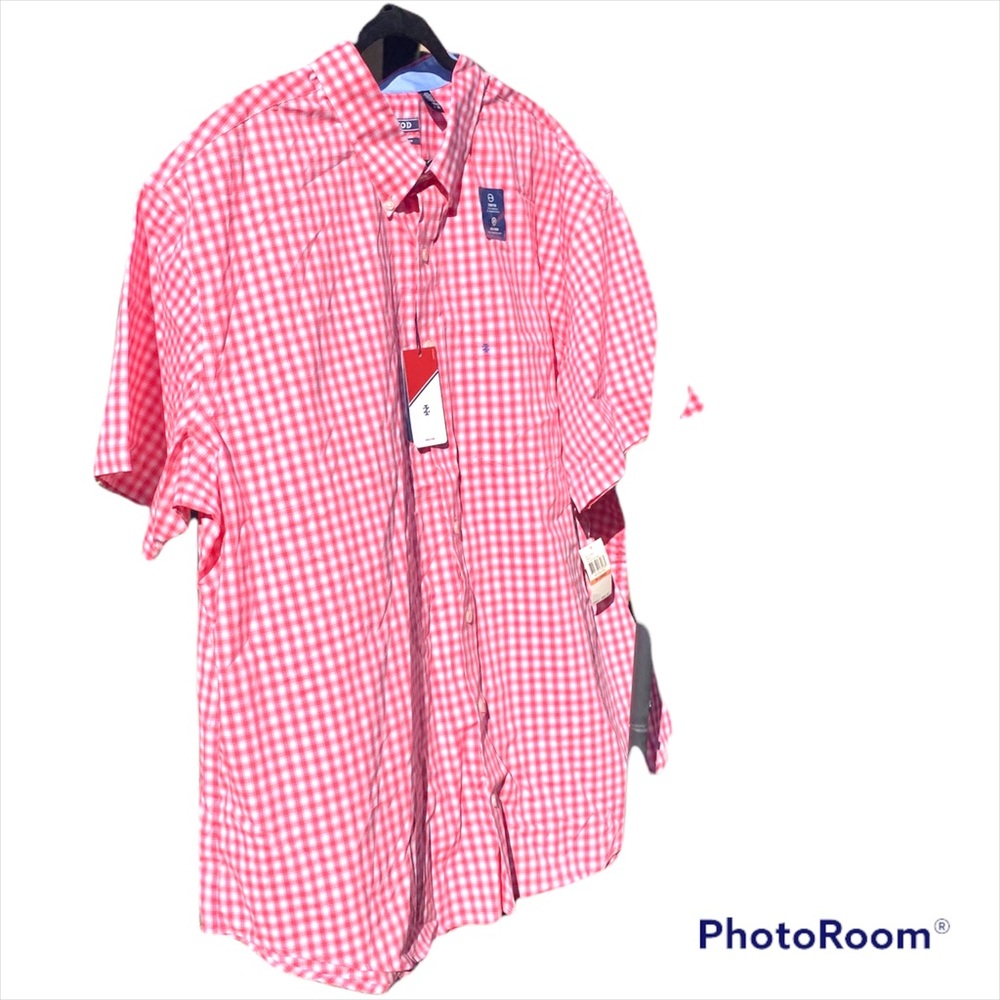 IZOD Men’s advantage Poplin Button Up 3XL